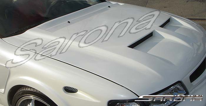 Custom Nissan Maxima Hood  Sedan (1995 - 1999) - $1290.00 (Manufacturer Sarona, Part #NS-006-HD)